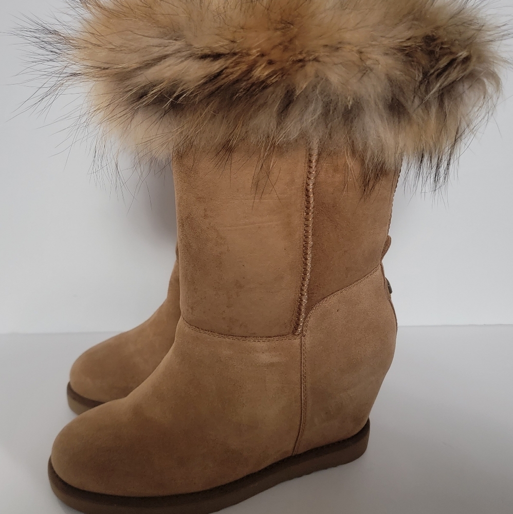 Australia LUXE Collective Fox Fur Boots *New*